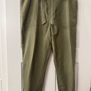 Tribal Olive Green Women's Cargo Pants